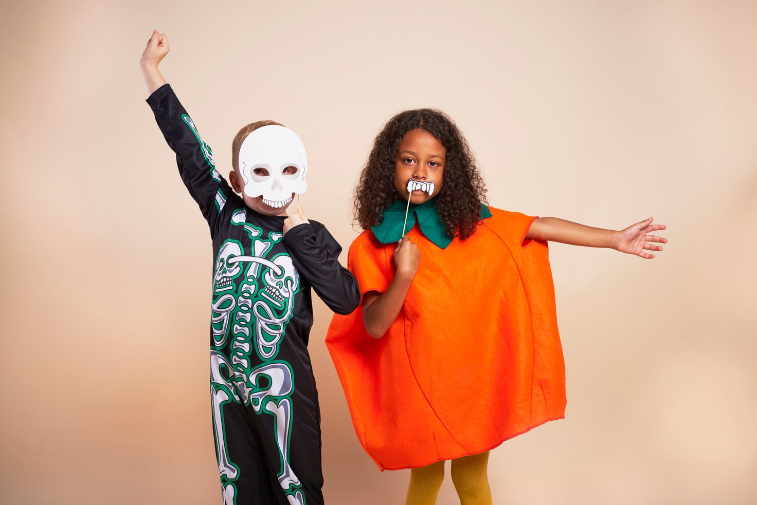 Kids in Halloween Costume